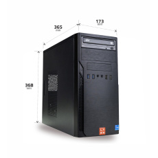 LYNX Office i3-12100 16GB 512G SSD NVMe DVD±RW W11P - záruka 60 měsíců