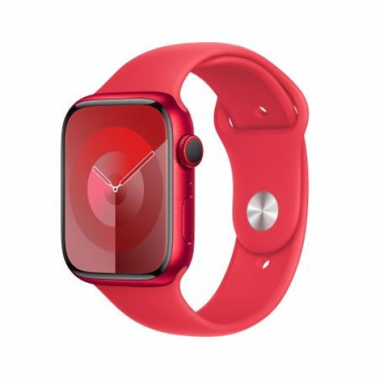 APPLE Watch Series 9 GPS + Cellular 45mm (PRODUCT)RED Aluminium Case with (PRODUCT)RED Sport Band - S/M