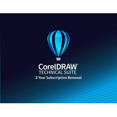 CorelDRAW Technical Suite 2 roky obnova pronájmu licence (51-250) EN/DE/FR/ES/BR/IT/CZ/PL/NL