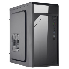 EUROCASE skříň ML M6-590B, mATX, 2x USB-A, černá