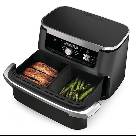 Ninja AF500EU Foodi FlexDrawer horkovzdušná fritéza 10,4 l, DualZone, MegaZone, 7v1 Ninja AF500EU Foodi FlexDrawer horkovzdušná fritéza 10,4 l, DualZone, MegaZone, 7v1