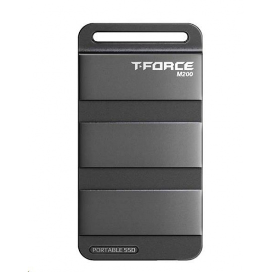 T-FORCE externí SSD 8TB, M200, 1.8" FULL USB3.2, RETAIL W/ cables, černá