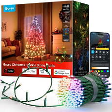 Govee RGBWIC osvětlení pro vánoční stromek 30m, Matter Govee RGBWIC osvětlení pro vánoční stromek 30m, Matter