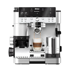 Ninja Luxe Café Premier ES601EU, 3v1 kávovar, stříbrný, mlýnek s váhou, technologie Barista Assist Ninja Luxe Café Premier ES601EU, 3v1 kávovar, stříbrný, mlýnek s váhou, technologie Barista Assist