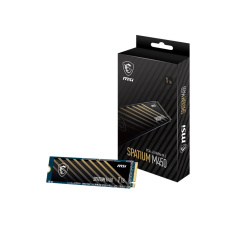 MSI SSD SPATIUM M450, 1TB, PCIe Gen4 NVMe, M.2 2280 MSI SSD SPATIUM M450, 1TB, PCIe Gen4 NVMe, M.2 2280