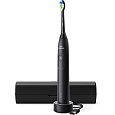 Philips Sonicare 5300 HX7101/02 sonický zubní kartáček černý, tlakový senzor, BrushSync, cestovní pouzdro