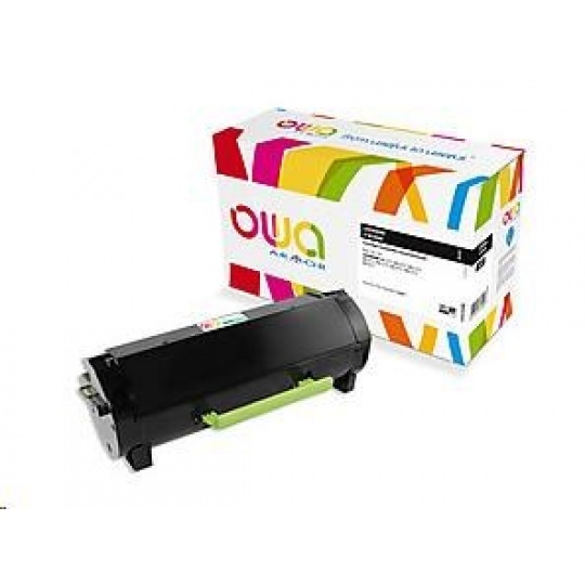 OWA Armor toner pro LEXMARK MS 317, 417, 517, 617, MX 317, 417, 517, 617, 2500 Stran, 51B2000 černá/black