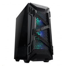 BAZAR ASUS skříň TUF GAMING GT301 BLACK AURA, ATX Tower, černá, bez zdroje (POŠKOZENÝ OBAL) BAZAR ASUS skříň TUF GAMING GT301 BLACK AURA, ATX Tower, černá, bez zdroje (POŠKOZENÝ OBAL)