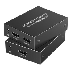 PremiumCord 4K@60Hz HDMI2.0 extender na 50m přes jeden kabel Cat6/6a HDR10 PremiumCord 4K@60Hz HDMI2.0 extender na 50m přes jeden kabel Cat6/6a HDR10