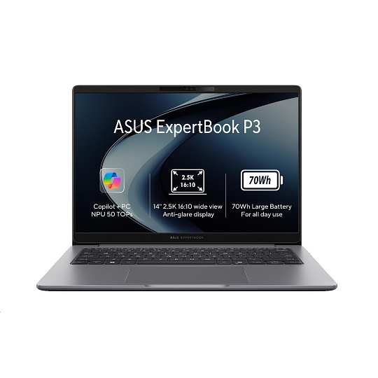 ASUS NTB ExpertBook PM3 (PM3606CHA-R716512W), R7 8840HS, 16,0" 1920 x 1200, 16GB, 512 GB SSD, AMD Radeon™ 780M, W11 Home