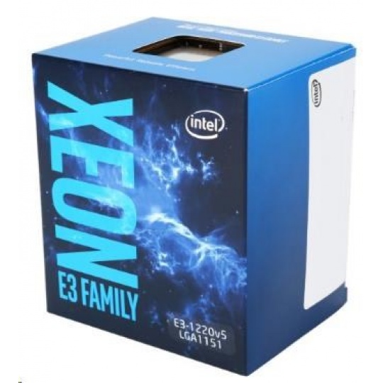 CPU INTEL XEON E3-1220 v6, LGA1151, 3.00 GHz, 8MB L3, BOX