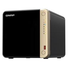 QNAP TS-464-4G 4-bay desktop NAS, 4-core Celeron, 4GB DDR4, 4xSATA, 2xM.2, 2x 2.5GbE, HDMI, 4xUSB QNAP TS-464-4G 4-bay desktop NAS, 4-core Celeron, 4GB DDR4, 4xSATA, 2xM.2, 2x 2.5GbE, HDMI, 4xUSB