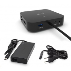 iTec USB-C Dual Display Docking Station s Power Delivery 65W + Universal Charger 77 W - NÁHRADNÍ OBAL iTec USB-C Dual Display Docking Station s Power Delivery 65W + Universal Charger 77 W - NÁHRADNÍ OBAL