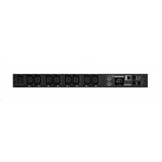 CyberPower Rack PDU, Switched, 1U, 16A, (8)C13, IEC-320 C20