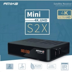 AMIKO Satelitný prijímač AMIKO MINI 4K.UHD S2X