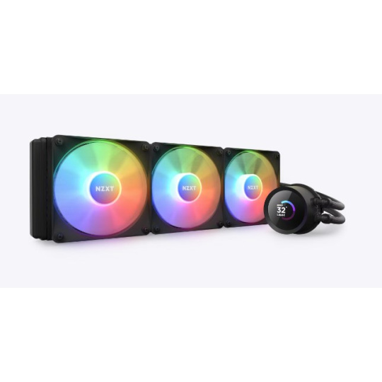 NZXT vodní chladič Kraken 360 RGB / 3x120mm fan / 4-pin PWM / LCD disp. / 6 let