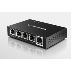 UBNT EdgeMAX EdgeRouter X [880MHz dual-core CPU, 256MB RAM, EdgeOS, 5 gigabitových portů, PoE]