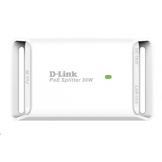 D-Link DPE-301GS 1-Port Gigabit 30W PoE Splitter D-Link DPE-301GS 1-Port Gigabit 30W PoE Splitter