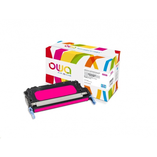 OWA Armor toner pro HP Color Laserjet 3600 CP3505, 8000 Stran, Q6473A JUMBO, červená/magenta