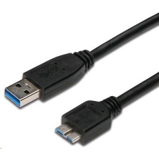 PREMIUMCORD Kabel USB 3.0 A - Micro B 3m, propojovací (M/M) PREMIUMCORD Kabel USB 3.0 A - Micro B 3m, propojovací (M/M)