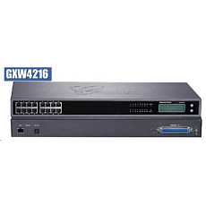 Grandstream GXW4216, IP analogová brána, 16x FXS portů, 1 × RJ45 10/100/1000 Mbps Grandstream GXW4216, IP analogová brána, 16x FXS portů, 1 × RJ45 10/100/1000 Mbps