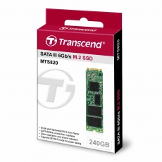 TRANSCEND SSD MTS820 240GB, M.2 2280, SATA III 6Gb/s, TLC