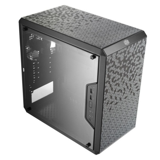 Cooler Master case MasterBox Q300L, micro-ATX, mini-ITX, Mini Tower, USB 3.0, černá, bez zdroje