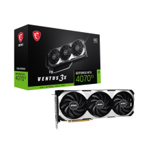 BAZAR - MSI VGA NVIDIA GeForce RTX 4070 Ti VENTUS 3X 12G OC, RTX 4070 Ti, 12GB GDDR6X, 3xDP, 1xHDMI - Po opravě (Bez pří BAZAR - MSI VGA NVIDIA GeForce RTX 4070 Ti VENTUS 3X 12G OC, RTX 4070 Ti, 12GB GDDR6X, 3xDP, 1xHDMI - Po opravě (Bez pří