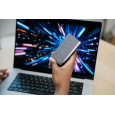 VERBATIM externí SSD 4TB, USB4, USB-C, R:3700 / 3600MB/s, šedá