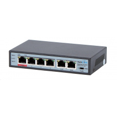 MaxLink PoE switch PSBT-6-4P-250 (náhrada za PSAT-6-4P-250), 6x LAN/4x PoE 250m, 802.3af/at/bt