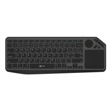 C-TECH Klávesnice WLTK-02, Bezdrátová, Touchpad, černá C-TECH Klávesnice WLTK-02, Bezdrátová, Touchpad, černá