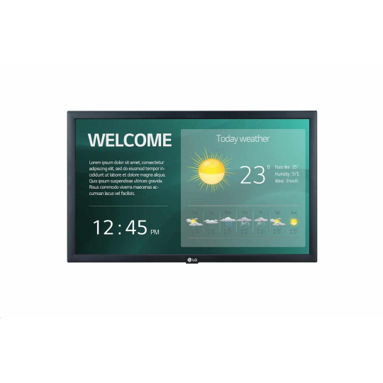 LG 22" signage 22XE1J-B.AEU