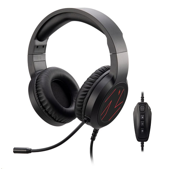 Acer sluchátka NITRO GAMING HEADSET 310 (NHW310),herní,audio kontrol box,20KHz,ENC,Black Acer sluchátka NITRO GAMING HEADSET 310 (NHW310),herní,audio kontrol box,20KHz,ENC,Black