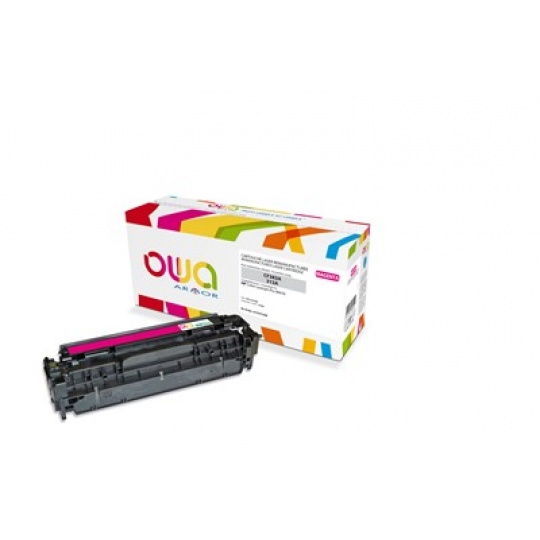 OWA Armor toner pro HP Color Laserjet Pro M476, 2700 Stran, CF383A, červená/magenta