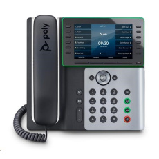 Poly Edge E550 IP Phone and PoE-enabled
