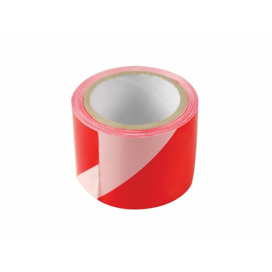 Extol Craft (9568) páska výstražná červeno-bílá ZÁKAZ VSTUPU, 75mm x 250m, PE