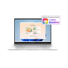 ASUS NTB Zenbook 14 (UX3405CA-OLED570W), Ultra 7 255H, 14" 1920x1200, 32GB, 1TB SSD, Arc, W11 Home, Foggy Silver ASUS NTB Zenbook 14 (UX3405CA-OLED570W), Ultra 7 255H, 14" 1920x1200, 32GB, 1TB SSD, Arc, W11 Home, Foggy Silver