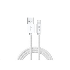 WG - Datový kabel Lightning MFI na USB-A, 2 metry, bílá WG - Datový kabel Lightning MFI na USB-A, 2 metry, bílá