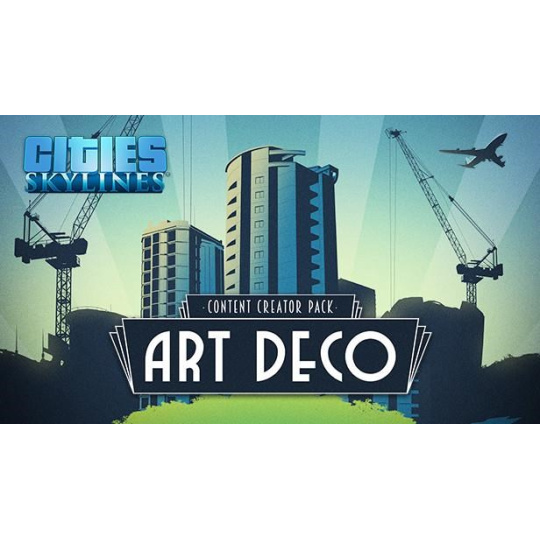 Cities: Skylines - Content Creator Pack: Art Deco (PC) klíč Steam Cities: Skylines - Content Creator Pack: Art Deco (PC) klíč Steam
