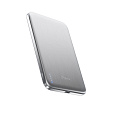 BMX SolidSafe™ Air Titanium 5K Qi2 Wireless Magnetic Power Bank, Silver