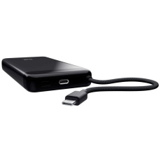 TRUST Powerbanka Fiera, 20000 mAh, S kabelem, 2x USB-C, černá TRUST Powerbanka Fiera, 20000 mAh, S kabelem, 2x USB-C, černá
