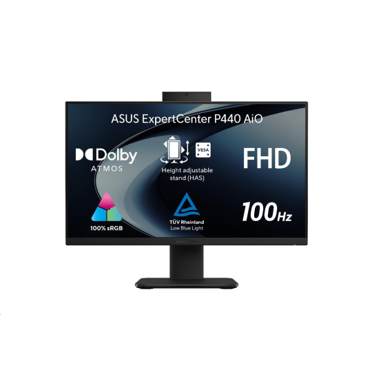 ASUS PC AiO ExpertCenter P44 (P440VAK-BPC1650) i5-13420H, 23.8" FHD, 16GB, 512GB SSD, UHD, No OS, Black ASUS PC AiO ExpertCenter P44 (P440VAK-BPC1650) i5-13420H, 23.8" FHD, 16GB, 512GB SSD, UHD, No OS, Black