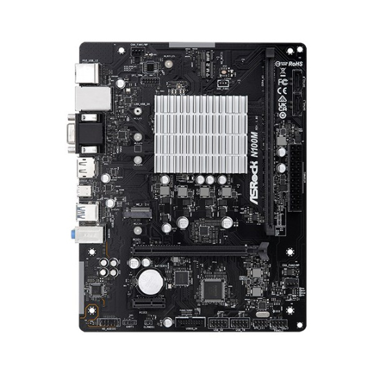 ASRock MB Alder Lake-N N100M, Intel N100, 1xDDR4, 1xDP, 1xHDMI, 1xVGA, mATX