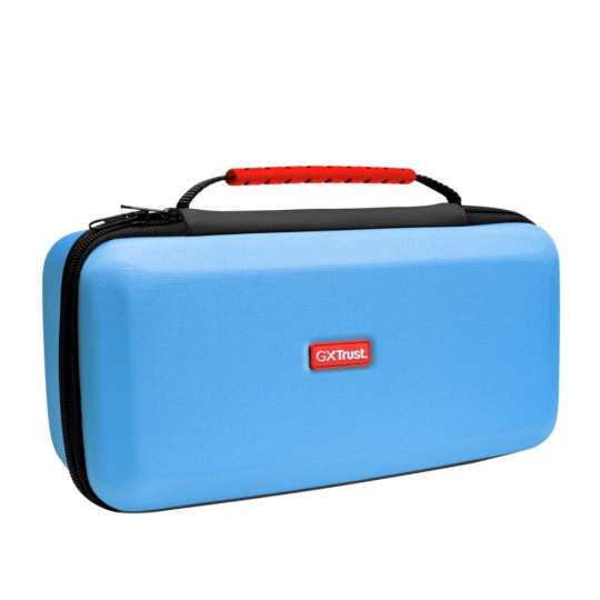 TRUST Pouzdro pro Nintendo Switch GXT1252B XL HARDCASE SWITCH 2, modrá TRUST Pouzdro pro Nintendo Switch GXT1252B XL HARDCASE SWITCH 2, modrá