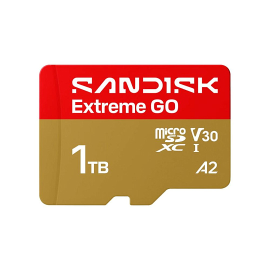 SanDisk micro SDXC karta 1TB Extreme GO (240 MB/s , UHS-I U3 V30) SanDisk micro SDXC karta 1TB Extreme GO (240 MB/s , UHS-I U3 V30)