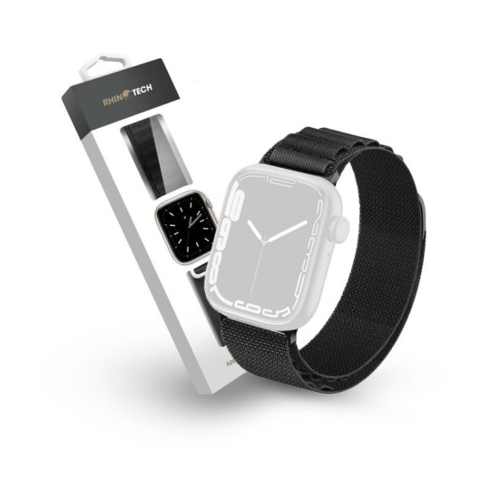 RhinoTech řemínek Ultra Alpine Loop pro Apple Watch 42/44/45/49m černá RhinoTech řemínek Ultra Alpine Loop pro Apple Watch 42/44/45/49m černá