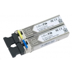 MikroTik SFP (miniGBIC) modul S-35/53LC20D, SM, 20km, 1.25G