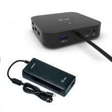 iTec USB-C Dual Display Docking Station s Power Delivery 100W + Universal Charger 112W - NÁHRADNÍ OBAL iTec USB-C Dual Display Docking Station s Power Delivery 100W + Universal Charger 112W - NÁHRADNÍ OBAL
