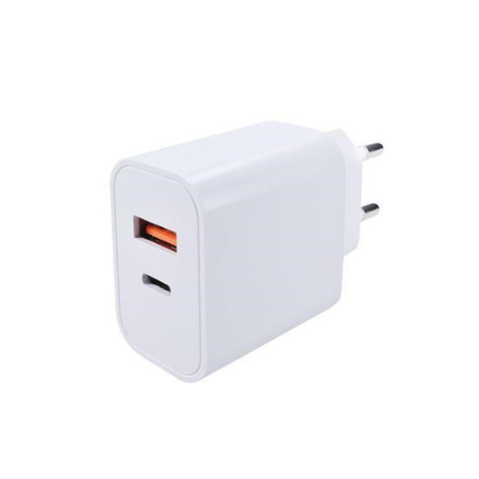 Solight USB A+C 20W fast charger