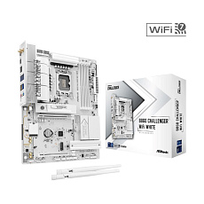 ASRock MB Sc LGA1851 B860 Challenger WiFi WHITE, Intel B860, 4xDDR5, 1xHDMI, WiFi, ATX